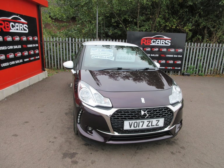 2017 DS Automobiles DS 3 1.2 PureTech 130 Elegance 3dr HATCHBACK Petrol Manual