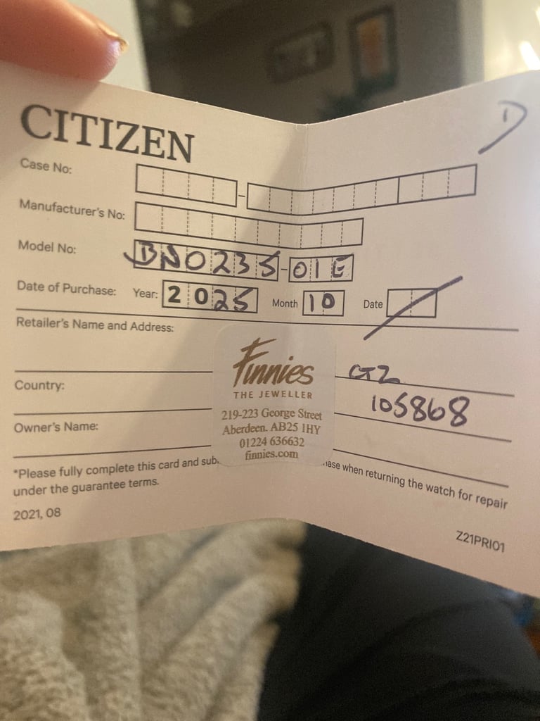 Citizen promaster divers watch