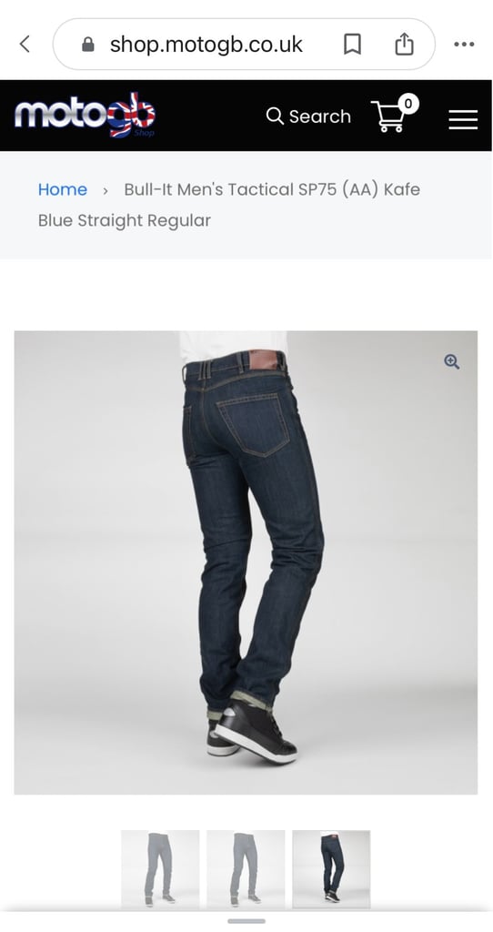 Bull-it Motorbike jeans with armour