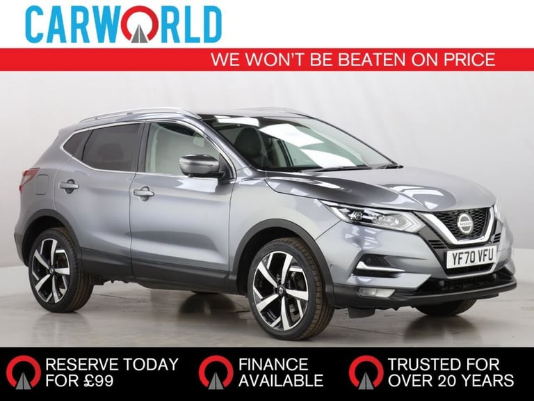 2020 Nissan Qashqai 1.3 DIG-T Tekna SUV 5dr Petrol Manual Euro 6 (s/s) (140 ps) HATCHBACK Petrol ...
