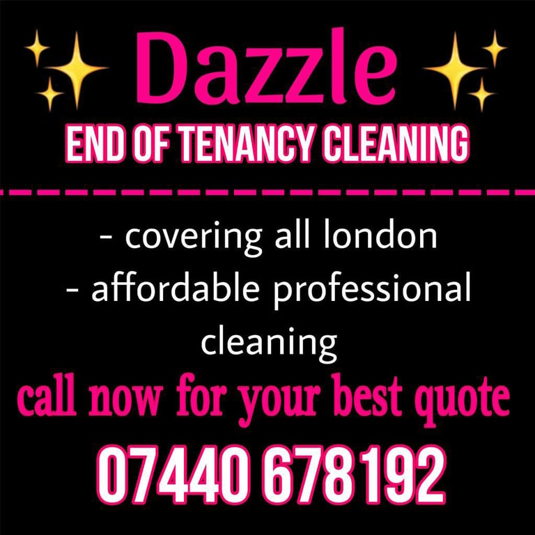 🏠AFFORDABLE GUARANTEE END OF TENANCY CLEANING LONDON 