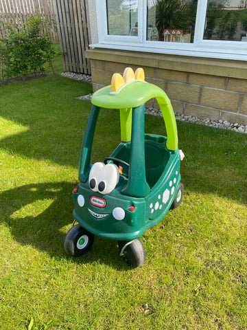 Little Tikes Cozy Coupe Car Go Green Ride On in Barnton