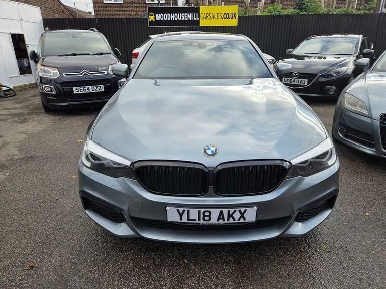 2018 BMW 5 Series 2.0 520i M Sport Auto Euro 6 (s/s) 4dr SALOON Petrol Automatic