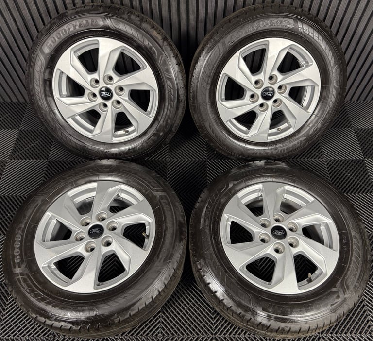 16" GENUINE FORD TRANSIT CUSTOM ALLOY WHEELS TYRES MK9 2024 