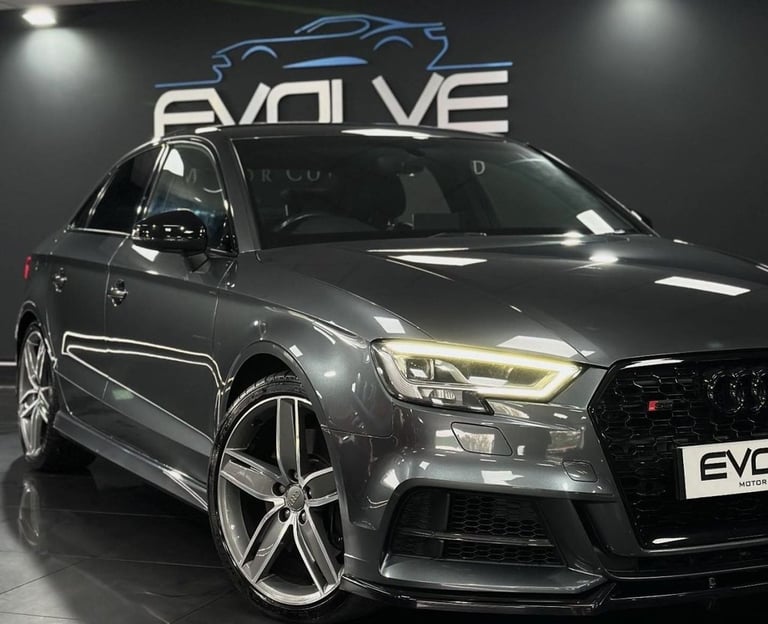 2017 17 AUDI S3 2.0 TFSI BLACK EDITION SALOON 4DR PETROL S TRONIC QUATTRO EURO 6