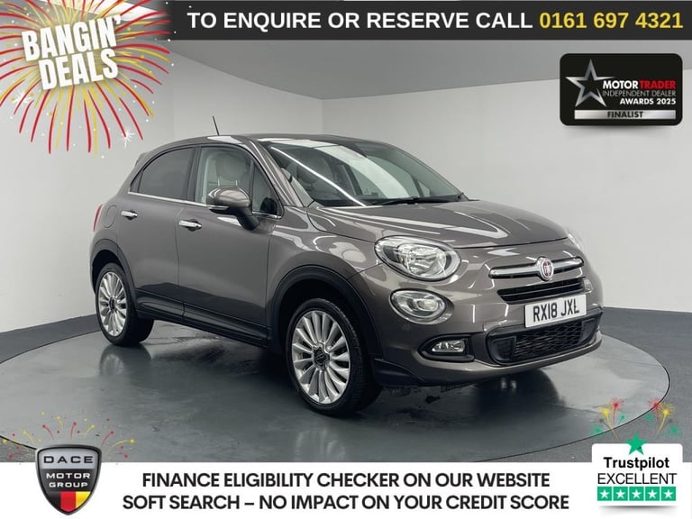 2018 Fiat 500X 1.4 MultiAir Lounge SUV 5dr Petrol DCT Euro 6 (s/s) (140 ps) HATCHBACK Petrol Auto...