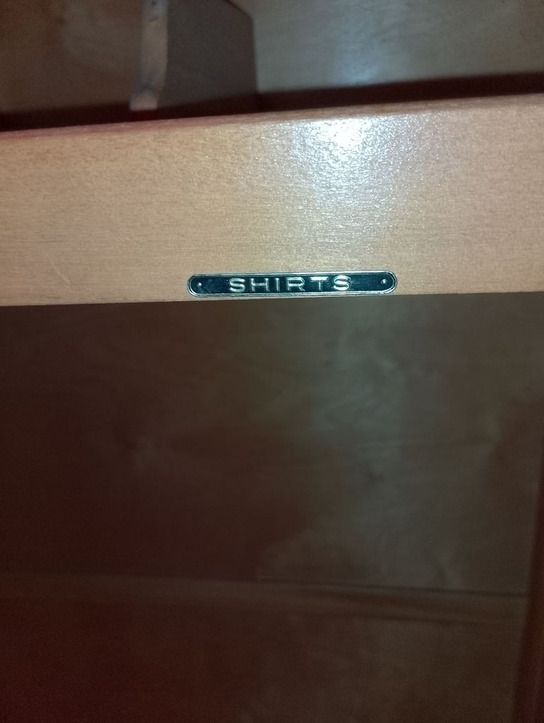2 Vintage Wardrobes and 1 Dressing Table Set