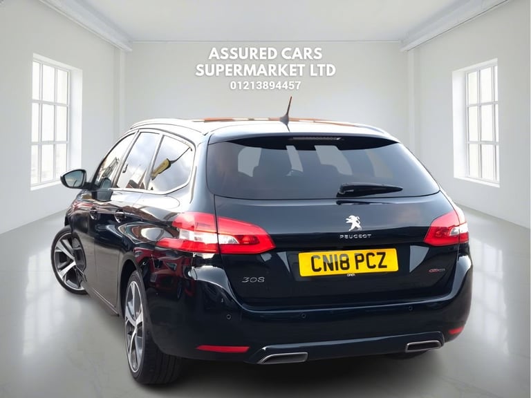 2018 Peugeot 308 SW 1.2 PureTech GT Line Estate 5dr Petrol EAT Euro 6 (s/s) (130 ps) Estate Petro...