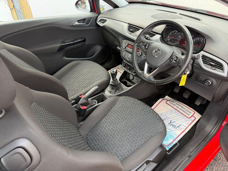 VAUXHALL CORSA 1.4 i ecoTEC Active Red Manual Petrol 2019 WARRANTY 12 MONTHS MOT