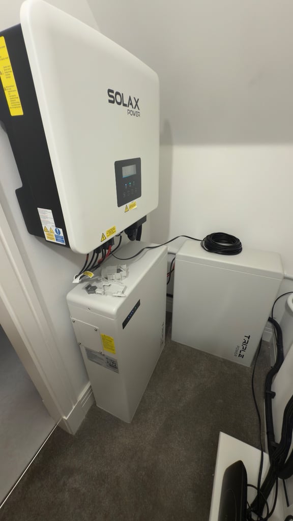 SolaX 5kW Inverter + 11.6kWh Triple Power Batteries – Complete Home Storage System