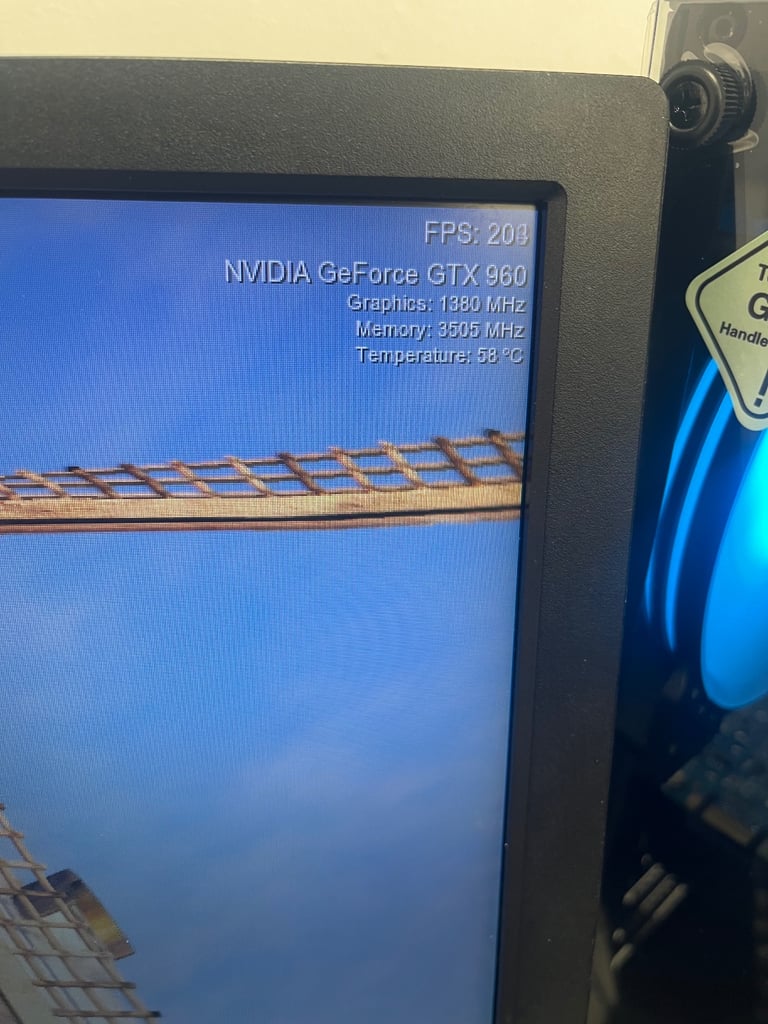 i5 Gaming pc 16g. Ram full Rgb case windows 11