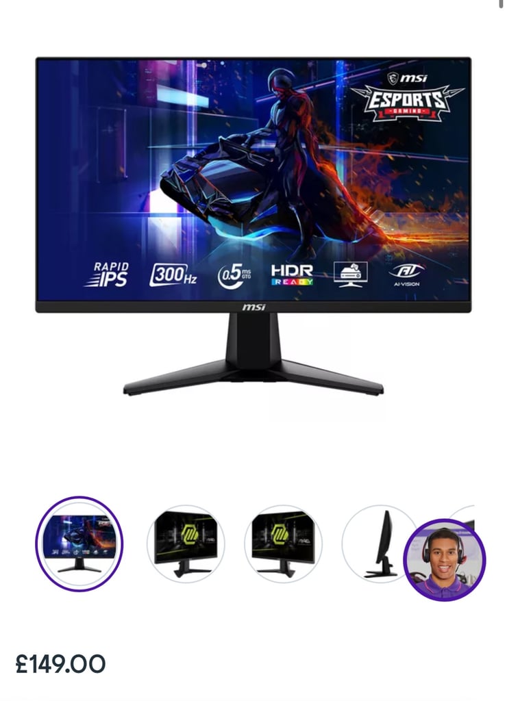 Gaming pc and monitor bundle