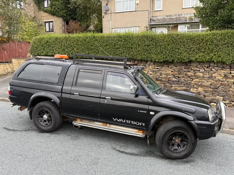 2004 Mitsubishi L200 Double Cab TD Warrior 4WD 113Bhp PICK UP Diesel Manual