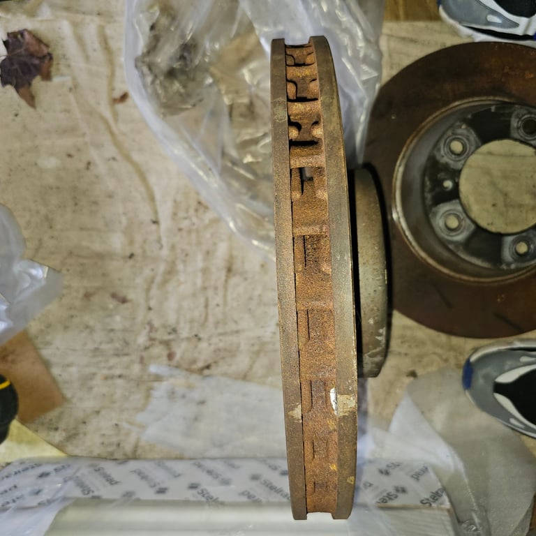 Porsche panamera 2011 diesel brake discs