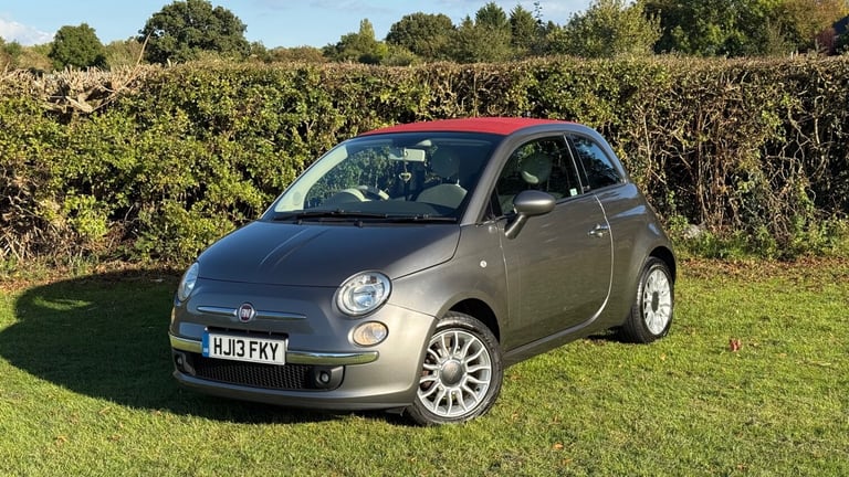 2013 Fiat 500 1.2 Lounge 2dr [Start Stop] CONVERTIBLE Petrol Manual