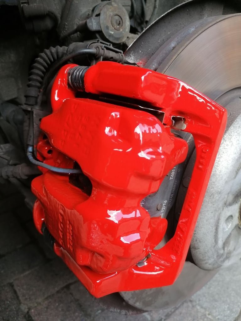 BMW brake calipers 