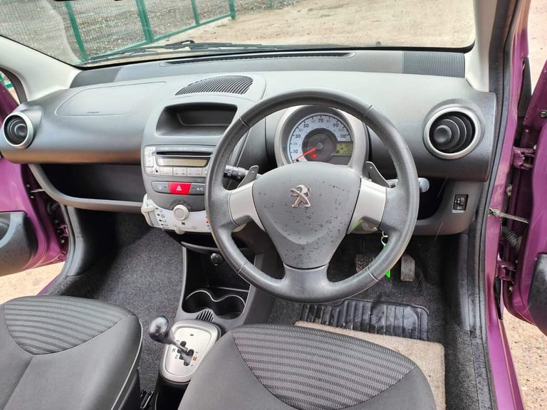 2013 Peugeot 107 1.0 12V Active 2 Tronic Euro 5 5dr Hatchback Petrol Automatic