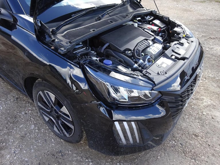 2025 25 REG PEUGEOT 208 ALLURE PURETECH DAMAGED REPAIRABLE SALVAGE