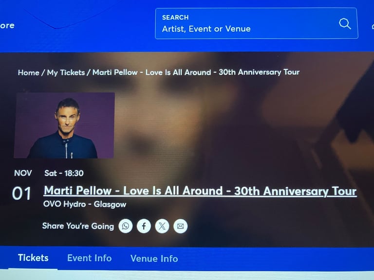 Marti Pellow 30th Anniversary Tour
