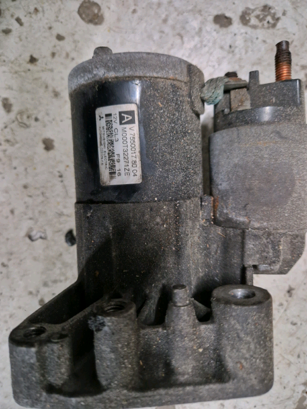 Peugeot/citroen 1.6 16v starter motor 