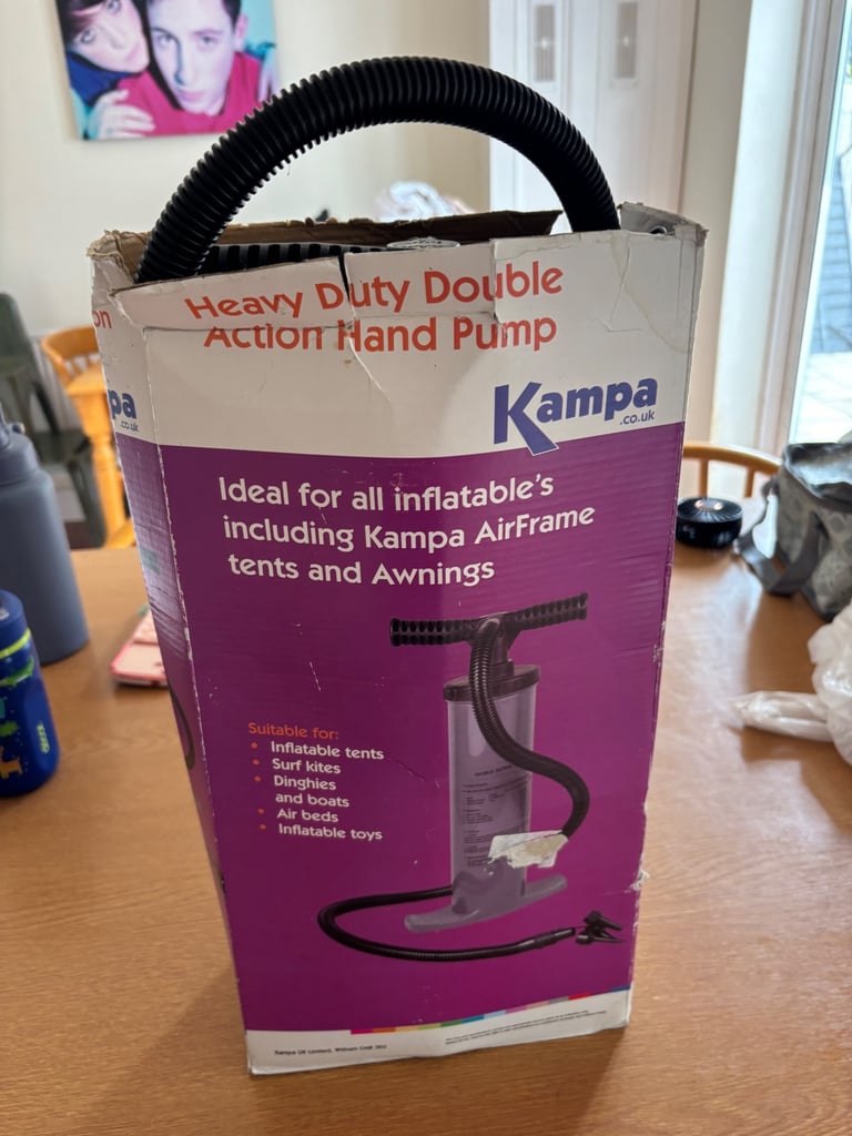 Air bed foot pump
