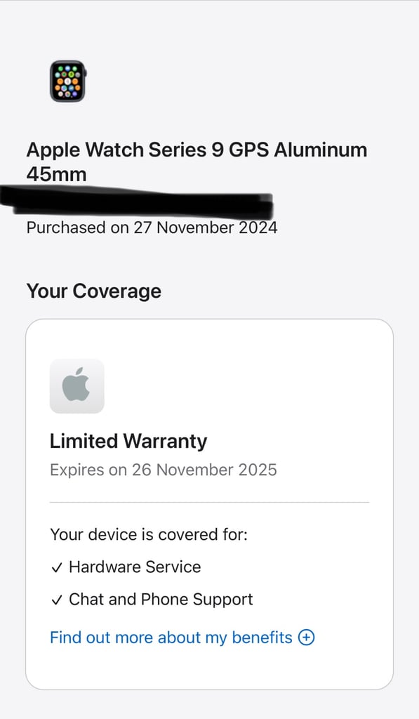 Apple Watch Series 9 GPS Aluminum 45mm, mint like new