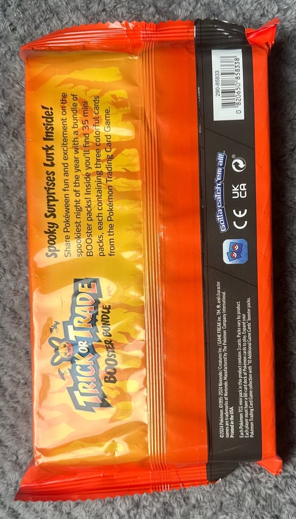 Pokemon TCG Trick or Trade Halloween 2024 Sealed pack