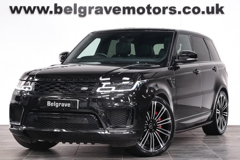 2022 Land Rover Range Rover Sport 2.0 P400e 13.1kWh HSE Dynamic Black SUV 5dr Pe