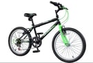 20&quot; SPIKE BOYS BIKE IN BLACK AND GREEN