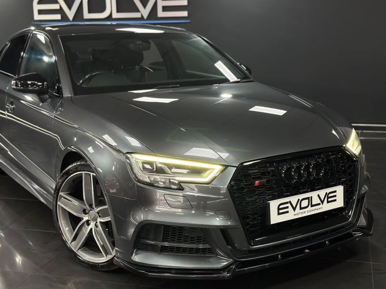 2017 17 AUDI S3 2.0 TFSI BLACK EDITION SALOON 4DR PETROL S TRONIC QUATTRO EURO 6