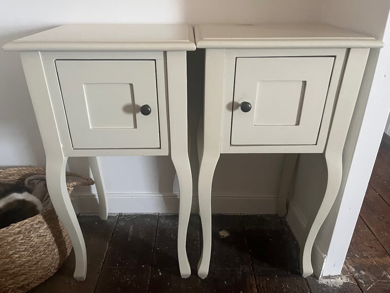 Laura Ashley bedside tables x 2 