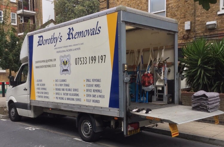 Man and van Ealing house movers service London handyman service 