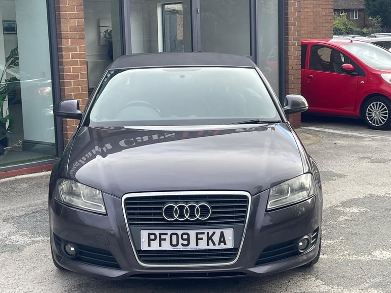 2009 Audi A3 Cabriolet 2.0 TDI Sport Euro 4 2dr CONVERTIBLE Diesel Manual