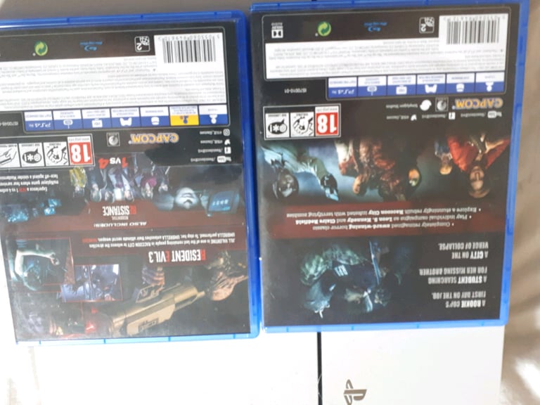 PS4 resident evil 2+3