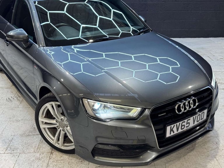 2015 Audi A3 2.0 A3 S Line TDI Quattro Semi-Auto 4WD 4dr Saloon Diesel Automatic