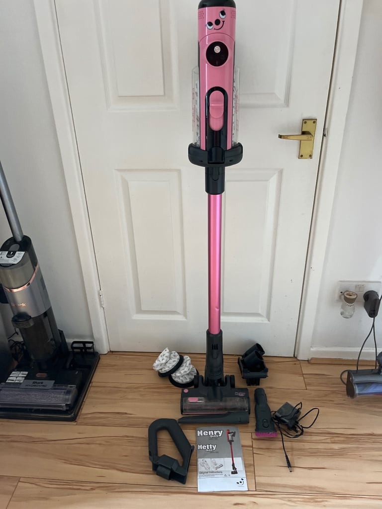 image for Numatic Hetty Quick Pink Cordless Hoover