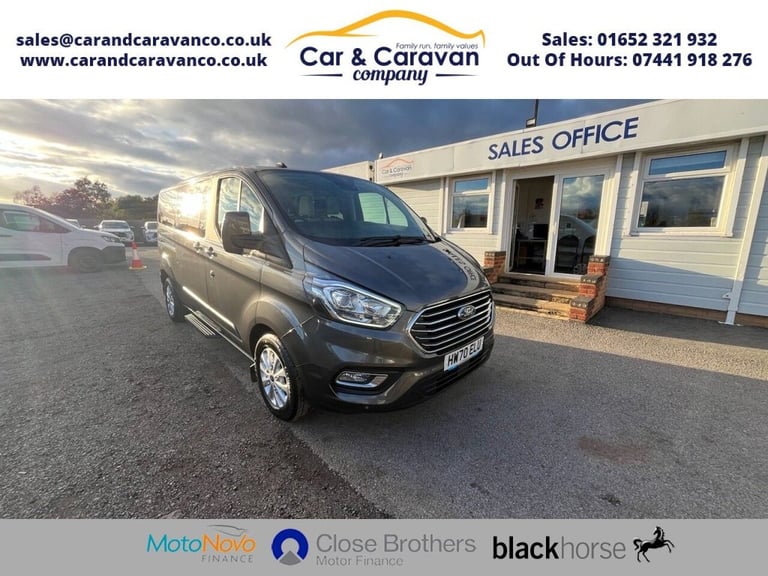 2020 70 FORD TOURNEO CUSTOM 2.0 320 ECOBLUE ZETEC MINIBUS DOUBLE CAB 5DR DIESEL 