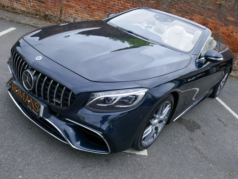 2018 Mercedes-Benz S-Class 4.0 S63 V8 BiTurbo AMG S Cabriolet 2dr Petrol SpdS MCT Euro 6 (s/s) (6...
