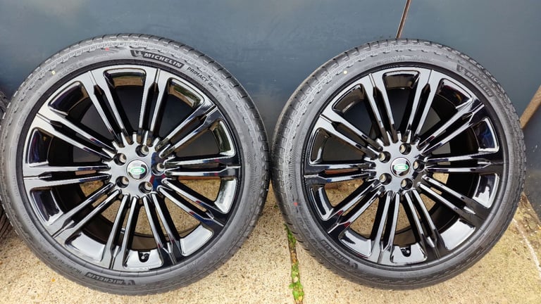 Genuine Range Rover 23" Style 1075 Alloy wheels Sport Vogue L460 L461 Black