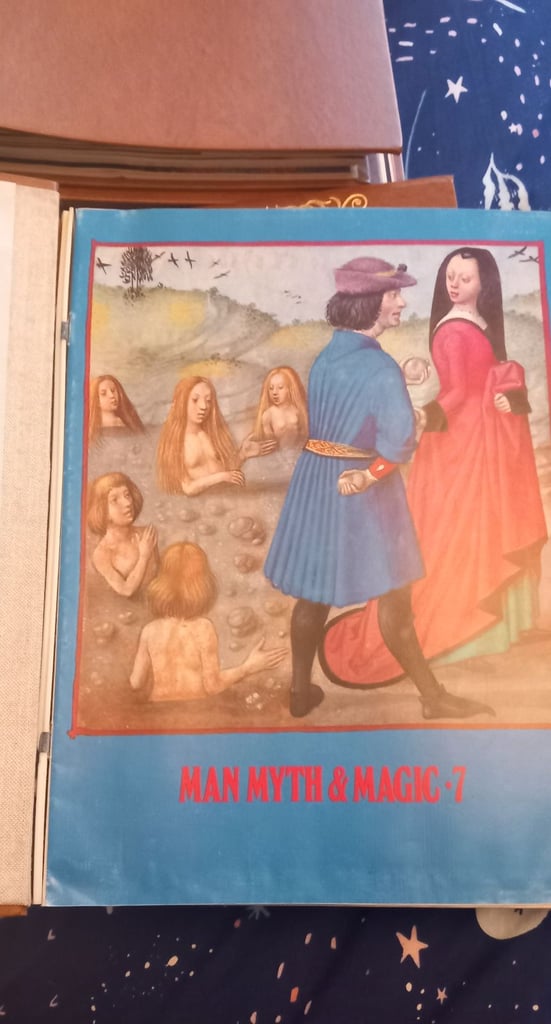 Complete set of Man, Myth and Magic encyclopaedias