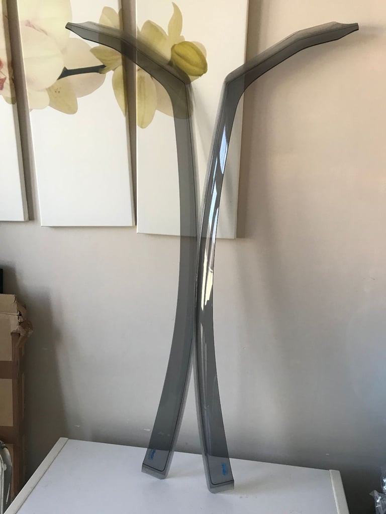 CLIMAIR Car Wind Deflectors VOLKSWAGEN VW SHARAN 2010 onwards FRONT