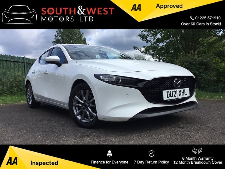 2021 Mazda Mazda3 2.0 e-SKYACTIV-G MHEV SE-L Lux Hatchback 5dr Petrol Manual Euro 6 (s/s) (12 Hat...