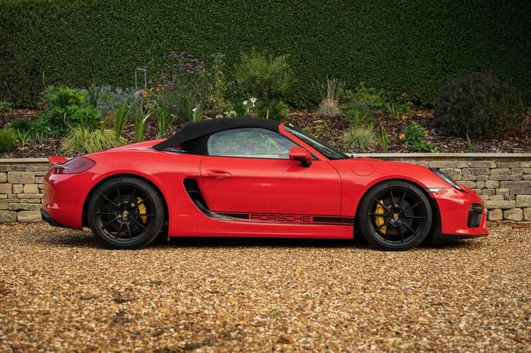 2015 Porsche Boxster 3.8 Spyder 2dr CONVERTIBLE PETROL Manual