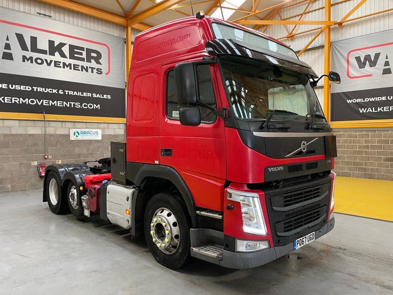 VOLVO FM 450 GLOBETROTTER *EURO 6* ADR SPEC 6X2 TRACTOR UNIT 