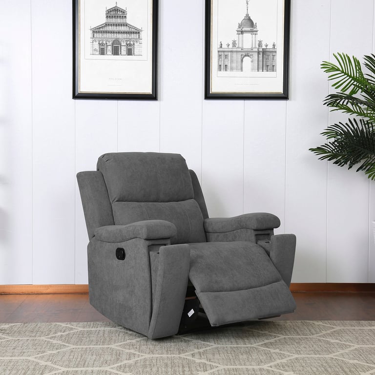 image for Recliners Manual Grey x 2 only £50 both
