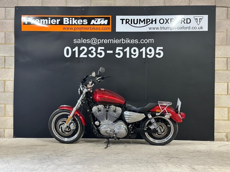 STUNNING LOW MILEAGE 2018/18 HARLEY-DAVIDSON XL 883 L SUPERLOW MOTORCYCLE 