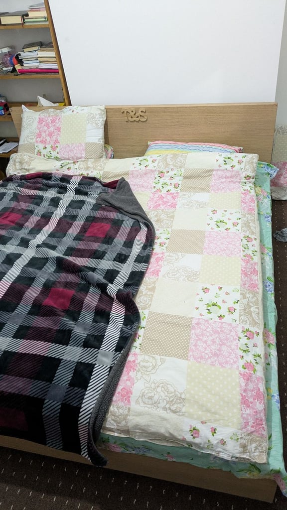 image for Queen size bed frame only 