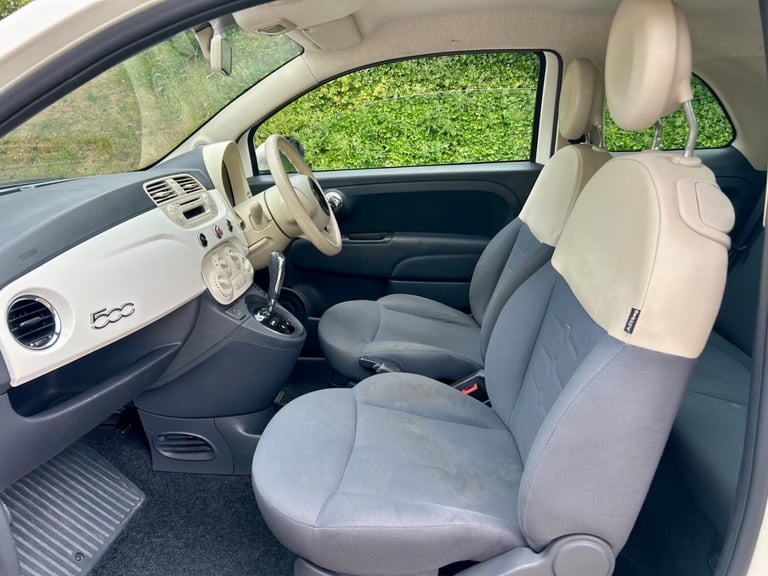 2010 Fiat 500 1.2 Pop 3dr Dualogic Automatic HATCHBACK Petrol Automatic