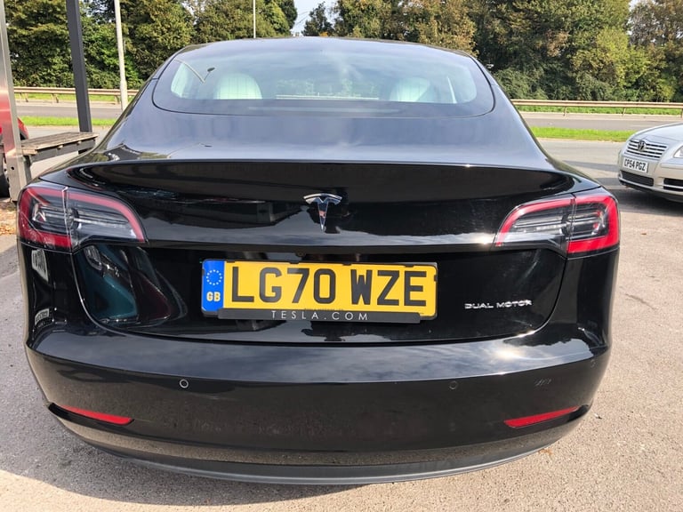 2020 Tesla Model 3 LONG RANGE AWD 36,000 miles, 348 range, white vegan leather, 19inch alloys Sal...