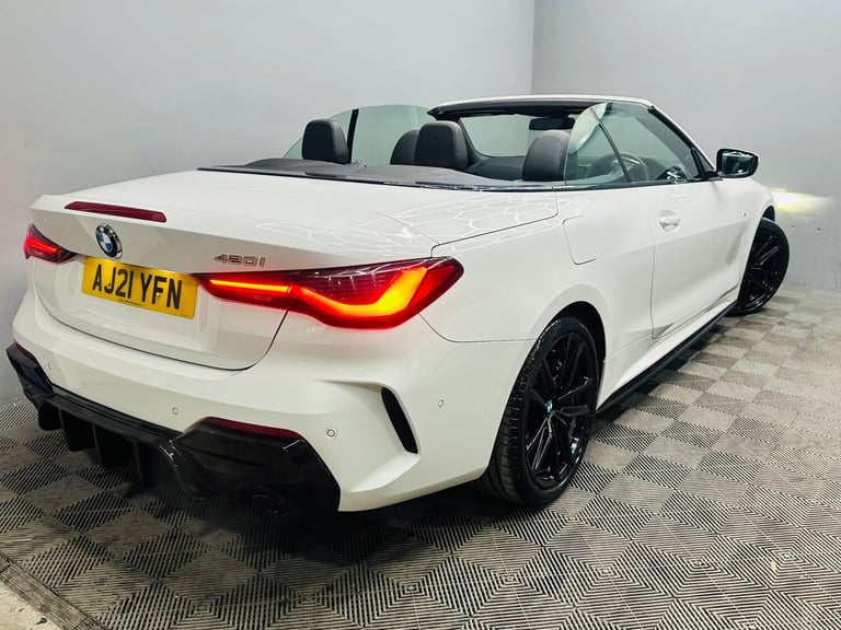2021 BMW 4 Series 420i M Sport 2dr Step Auto CONVERTIBLE Petrol Automatic